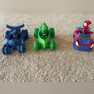 PJ Masks and Spidey Toys